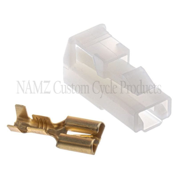 NAMZ 250 Series OEM Starter Solenoid 1-Position Locking Connector & Terminal - 5 Pack (HD 72295-94)