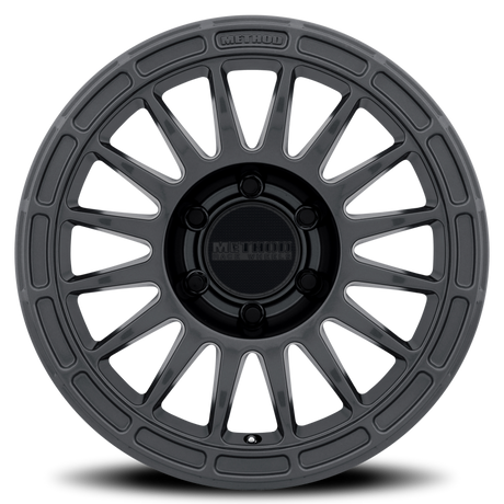 Method MR314 17x7.5 +30mm Offset 5x4.5 73mm CB Matte Black Wheel