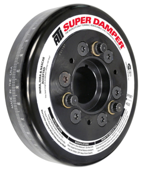ATI Damper - 7.074in - Alum - Chrysler V8 BB - 361-440 - Chev Frt - 3 Ring