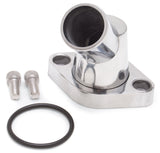 Edelbrock Waterneck SBC/BBC 45-Degree Two-Piece Cast Swivel Polished