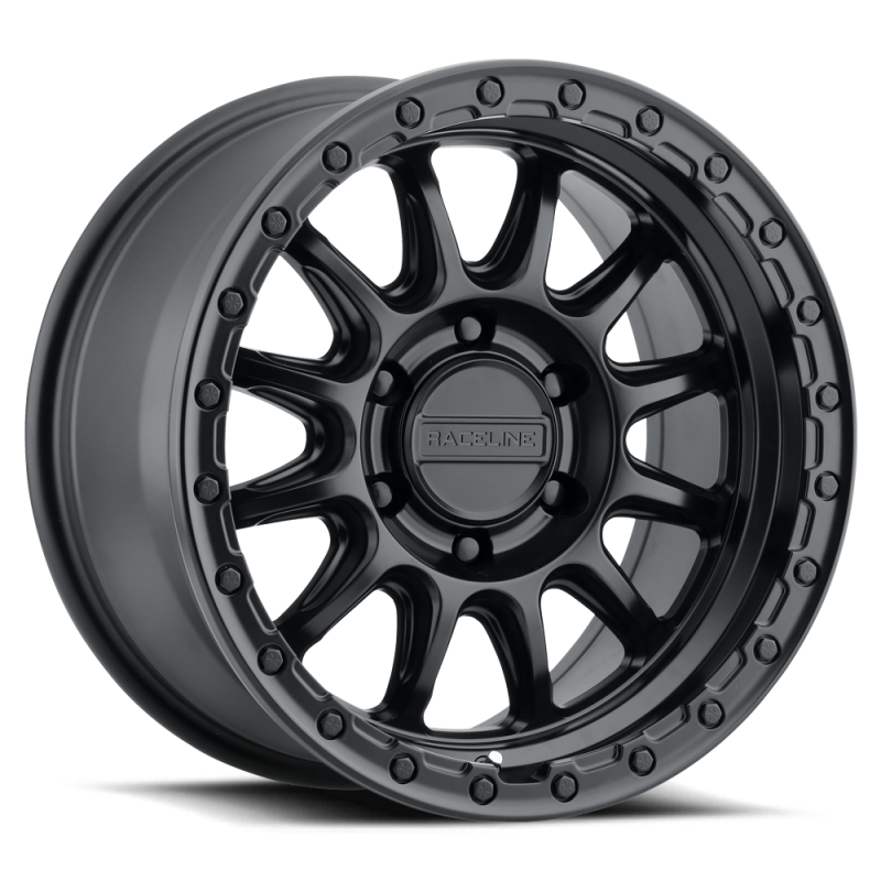 Raceline 960B Alpha 20x9in / 6X139.7 BP / 18mm Offset / 106.1mm Bore - Satin Black
