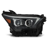 AlphaRex 23-24 Toyota Tacoma LUXX-Series LED Proj Headlights Blk w/Actv Light & Seq. Sig + DRL