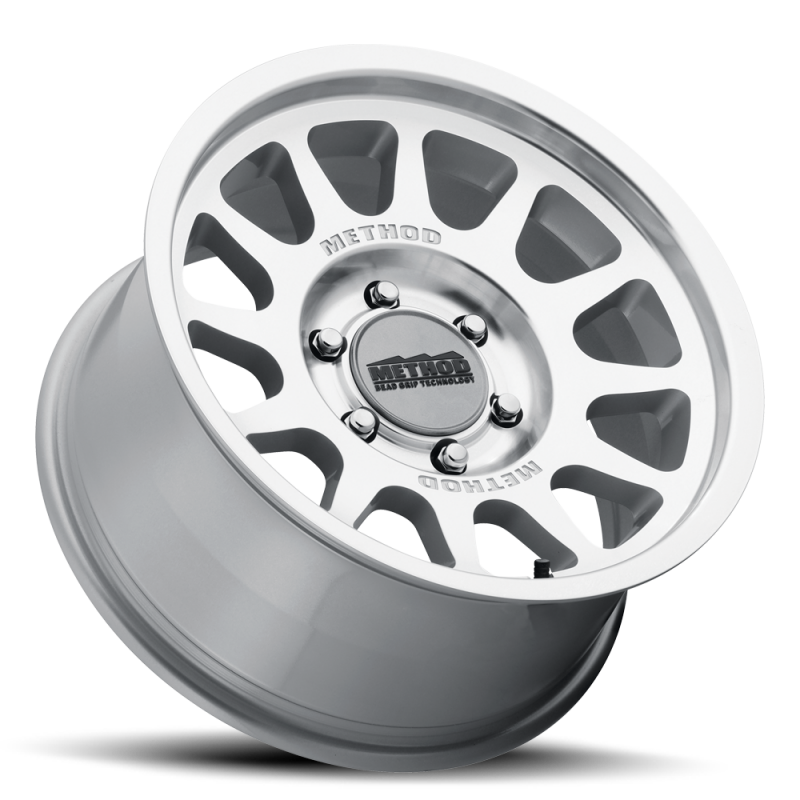 Method MR703 Bead Grip 18x9 12mm Offset 6x135 87mm CB - Machined Clear Coat