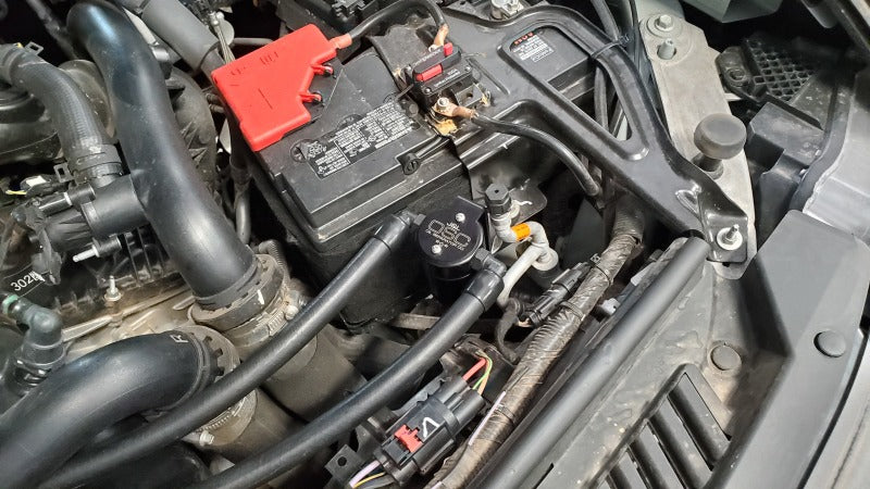 J&amp;L 22-25 Ford Bronco Raptor 3.0L EcoBoost PCV Side Oil Separator 3.0 - Black Anodized