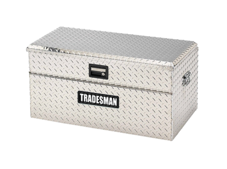 Tradesman Aluminum Flush Mount Truck Tool Box Full/Wide (60in.) - Brite