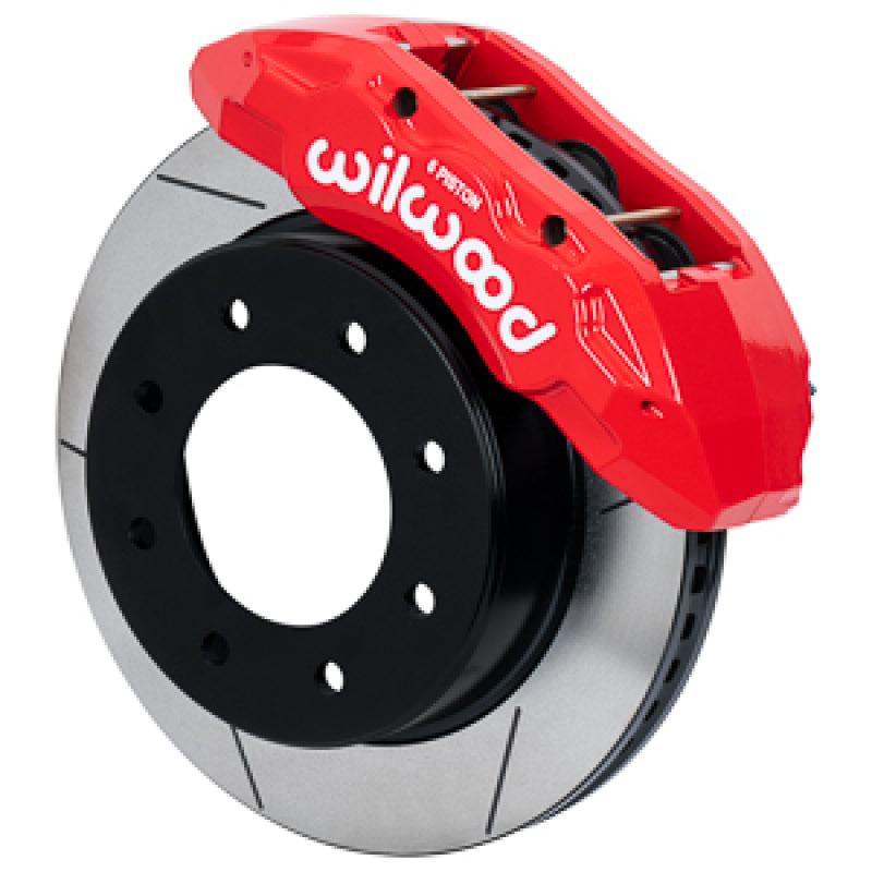Wilwood TX6-DM Front Kit 15.00in Red 2023+ Ford F-250/F-350 4WD