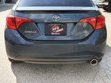 aFe 14-19 Toyota Corolla 1.8L Takeda 2.5in 304SS Axle-Back Exhaust w/ Polished Tip