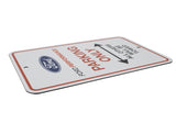 Ford Racing Ford Performance Parking Only Sign