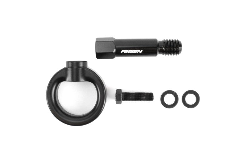 PERRIN 20-25 Toyota Supra Tow Hook Kit (Front) - Black