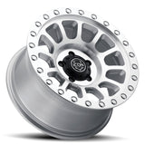 ICON Hulse 18x9 5x5 -12mm Offset 4.5in BS Silver Machined