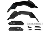 DV8 Offroad 20-24 Jeep Gladiator JT Rear Inner Fender Liners - Satin Black