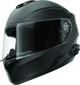 Sena Technologies Outrush R Flip-Up Bluetooth Helmet Matte Black - Large