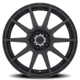 Method MR501 RALLY 17x8 +42mm Offset 5x100 67.1mm CB Matte Black Wheel