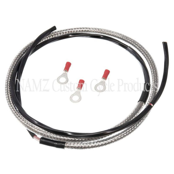 NAMZ Tachometer Harness (SS Braided & Clear Coated)