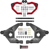 Camburg 21-25 Ford Bronco Trail Series L/T Kit w/ Axles (BILLET XJ UCA) (RED)
