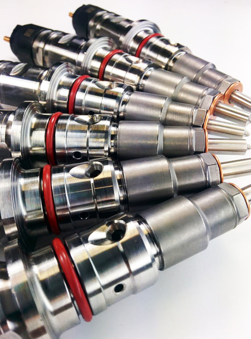 DDP 07.5-18 Dodge Cummins 6.7L Reman Injector Set - 90hp (25% Over)