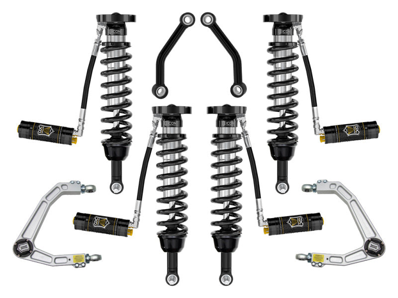 ICON 21-24 GM Tahoe/Suburban/Yukon/Yukon XL 2.5-3.25in Adjustable Coilover Lift Kit