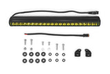 DV8 Offroad 20In Elite Series Amber LED Light Bar - Single Row