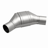 MagnaFlow Universal Catalytic Converter 2.50inch Angled In/Out FED