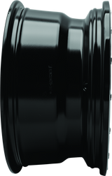 QuadBoss Wagon 14X7 4+3 4/156 Black Machined