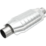 MagnaFlow Univ Cat Conv 2.25in Inlet/Outlet Ctr/Ctr Oval 12in Body L x 6.5in W x 16in Overall L