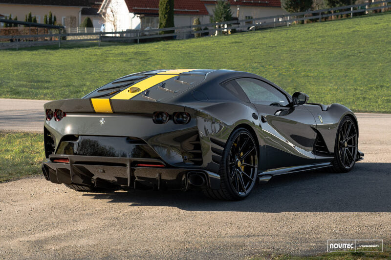 Vossen x Novitec NF10 22x12.5 - 5x114.3 BP - ET46 - Gloss Black Ferrari 812 Superfast/GTS Rear Wheel