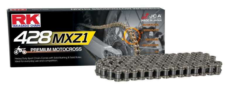 Capunx Ongis Nade　RK1　合皮　ロング　その2 RK Chain 428MXZ1-110L - Natural – Coyote Direct