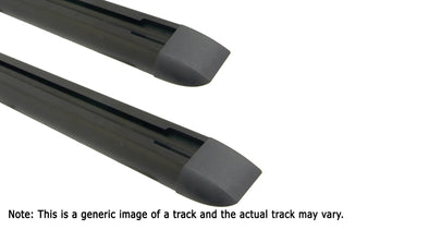 Rhino-Rack RTC Tracks w/Hardware & End Caps - 70in - Pair