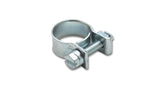 Vibrant Fuel Injector Style Mini Hose Clamps 10-12mm clamping range Pk of 10 Zinc Plated Mild Steel