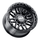 Weld Off-Road Swift 17x9in - 8x170 BP - ET-12 - 125.1mm CB - Gloss Black Wheel & Ring
