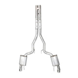 Stainless Works 2024 Mustang GT Catback Dual Tips Redline Sound H-Pipe Factory Connect Exhaust