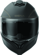 Sena Technologies Outrush R Flip-Up Bluetooth Helmet Matte Black - Large