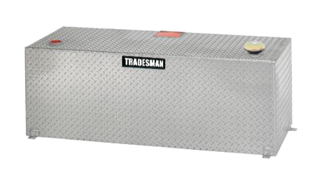 Tradesman Aluminum Rectangular Liquid Storage Tank (98 Gallon Capacity) - Brite