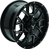 QuadBoss Barbwire 14X7 - 5+2 - 4/110 - Milled