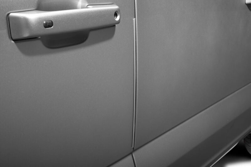 Husky Liners 17-25 Ford F250/350 Door Edge Guards (4pc Set) - Dark Mattery Gray PC