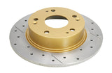 DBA 04-08 Acura TSX Rear Street Series Drilled & Slotted Rotor w/Gold Hat