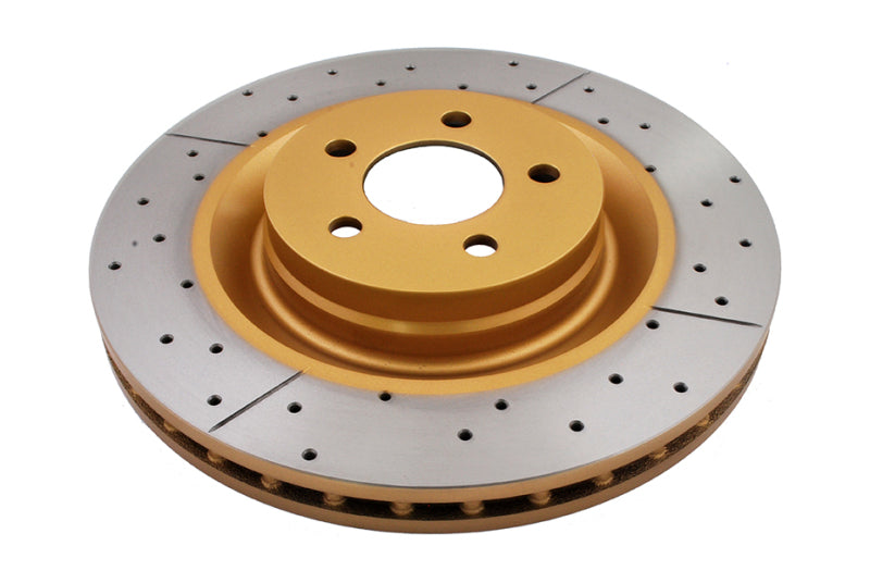 DBA 08-15 Dodge Challenger SRT-8 Front Drilled & Slotted Street Series Rotor