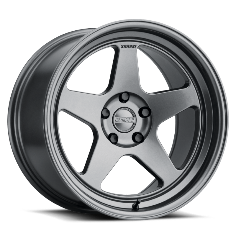 Kansei K12G Knp 19x9.5in / 5x114.3 BP / 35mm Offset / 73.1mm Bore - Gunmetal Wheel