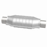 MagnaFlow Univ Cat Conv 2.25in Inlet/Outlet Ctr/Ctr Oval 12in Body L x 6.5in W x 16in Overall L