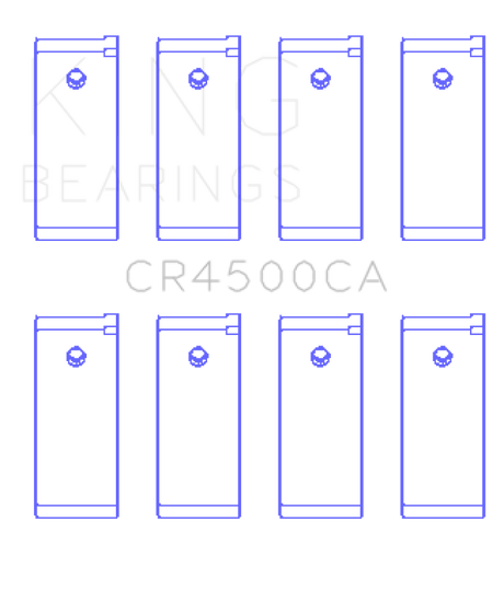 King Engine Bearings Nissan Yd22/Yd25 (Size +0.50mm) Connecting Rod Bearing Set