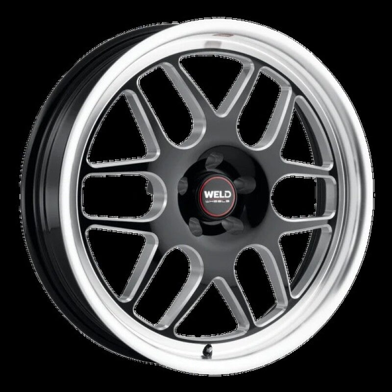 Weld Solana Drag 20x5 / 6x139.7 BP / ET-13 / 106.1mm Bore - Gloss Black MIL DIA Wheel
