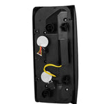 AlphaRex 87-96 Ford Bronco/F-150 Luxx-Series LED Tail Lights - Black Red