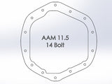 aFe Power Front/Rear Diff Cover Kit w/ Oil 13-18 Dodge L6 Trucks (AAM 9.25-12 & AAM 11.5/12-14)