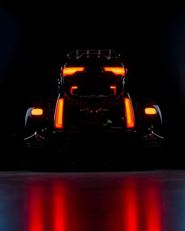 Kuryakyn Tracer LED Taillights 09+ H-D Tri Glide - Smoke Lens