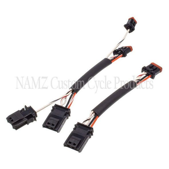 NAMZ 2012+ V-Twin Dyna Handlebar Control Xtension Harness 8in.