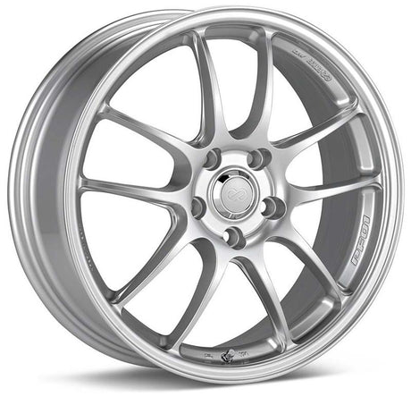 Enkei PF01 18x9 5x114.3 35mm Offset Silver Wheel