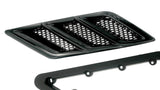Roush 2015-2023 Roush Mustang Fender Vent Heat Extractors - Gloss Black