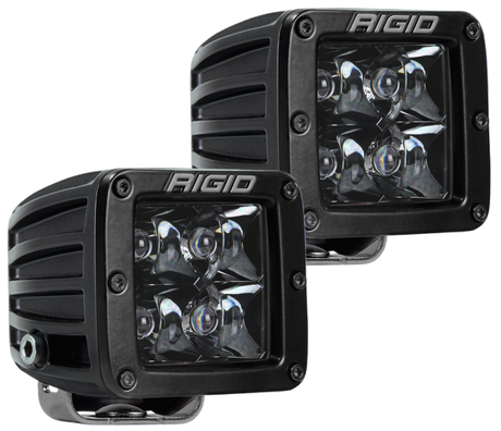 Rigid Industries D-Series Midnight Edition - Spot - Set of 2