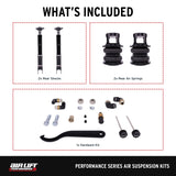 Air Lift Performance 03-06 Infiniti G35 Sedan / 03-08 Nissan 350Z Air Suspension Rear Kit