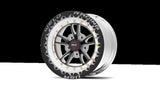 Weld Full Throttle 1-Piece 15x8 / 5x4.5 BP / 3.5in. BS Black Wheel